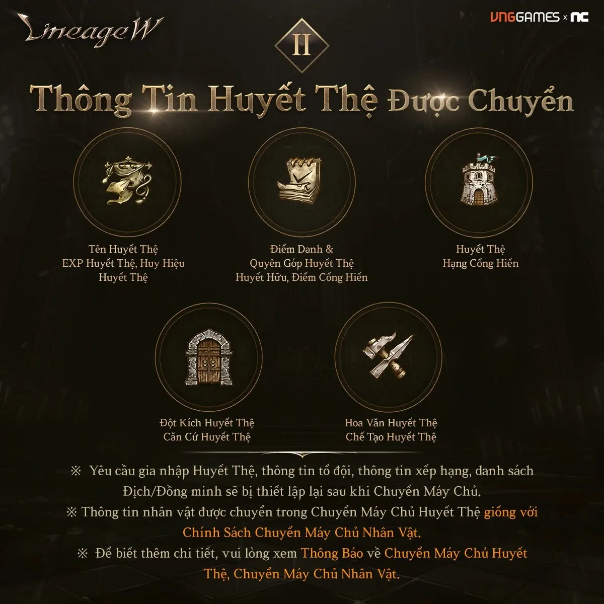 Hướng dẫn chuyển máy chủ Huyết Thệ trong Lineage W (2)