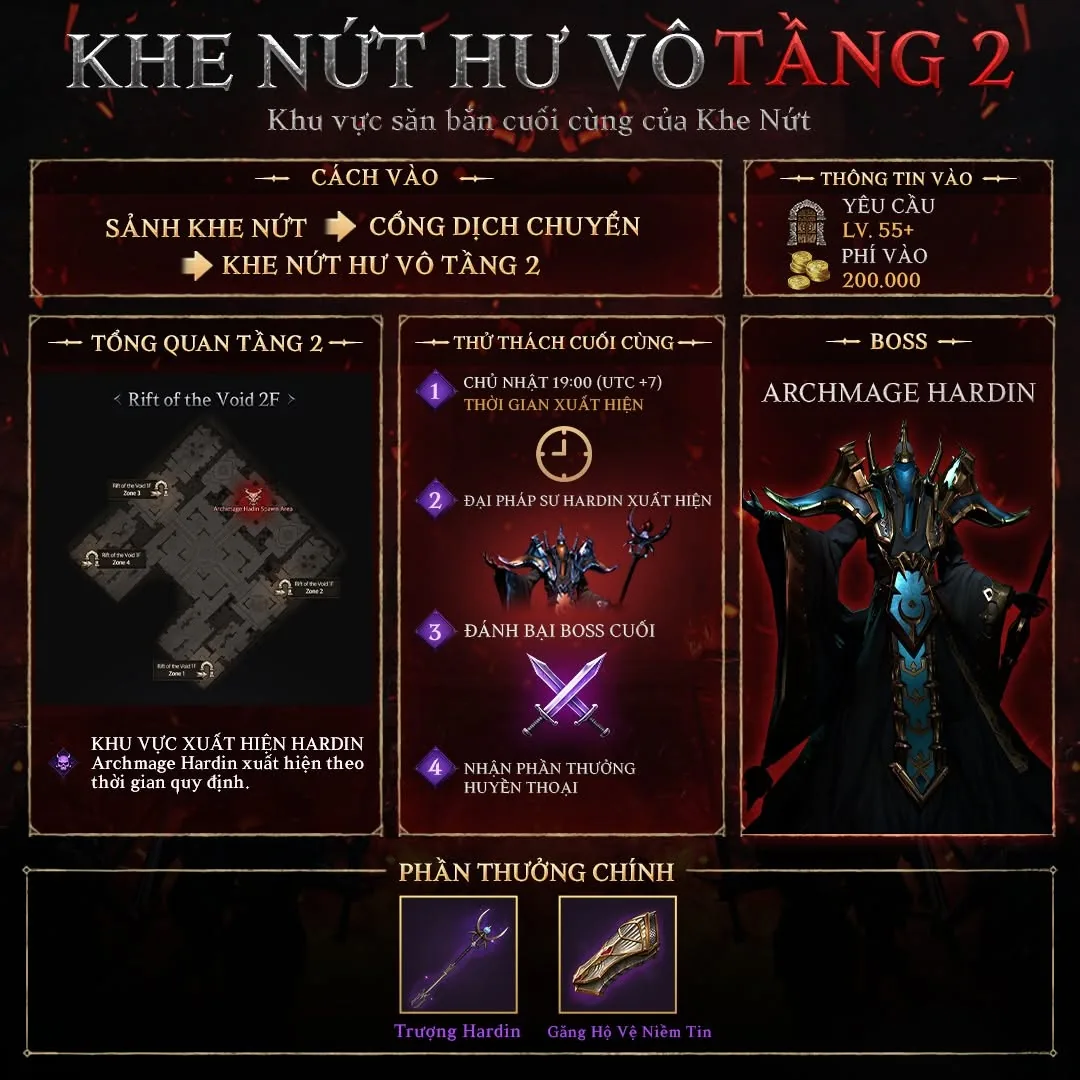 Hầm Ngục Thế Giới Khe Nứt Hư Vô